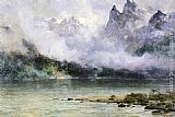 Thomas Hill Alaska Scene near Juneau painting